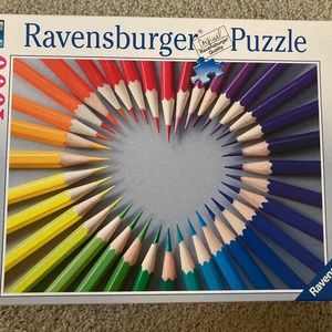 Ravensburger Color My Heart 1000 piece puzzle
